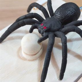 img 1 attached to Handcrafted AHZI Spider Surprise Rubber