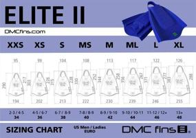 img 2 attached to Enhanced DMC Elite Silicone Water Fins for Optimal Swim and Training Performance