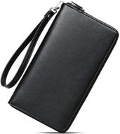 👜 cluci capacity designer wristlet billfolds: stylish women's handbags, wallets, and more! logo