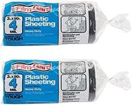 🎥 berry plastics film-gard black polyethylene sheeting 4 mil, 3' x 50' - pack of 2 logo