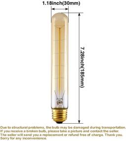 img 4 attached to 🏭 Vintage Style CTKcom Nostalgic Tungsten Incandescent Industrial Bulb