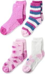 img 1 attached to 🧦 Носки Amazon Essentials для девочек, набор из 4 пар.