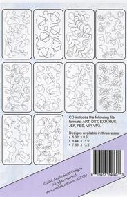 img 3 attached to 🧵 Enhance Your Embroidery Machine with Amelie Scott Designs' Edge-to-Edge Quilting Expansion Pack 5 CD