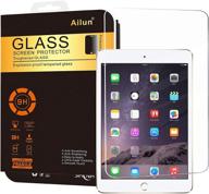 📱 ailun тонированная защитная пленка из закаленного стекла для ipad mini 1 2 3 gen - прозрачная антивандальная защита от царапин - 1 штука, совместима с apple ipad mini 1 2 3 поколения - полное покрытие с краю на край - дружественный к чехлам дизайн (не для mini 4) логотип