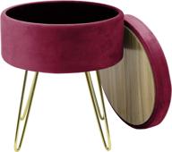 sorbus footrest mid century footstool removable furniture logo