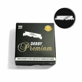 img 2 attached to 💈 DERBY Barber Razor Premium Single Edge Blade 100 Pack SR-05298 (10 Packs)