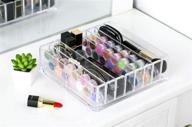 abo gear acrylic makeup palette holder: perfect makeup organizer for all your cosmetic needs logo