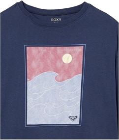 img 2 attached to 👚 Roxy Girls' Going Crazy Long Sleeve T-Shirt: Trendy & Comfy Essential for Young Fashionistas!