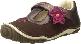 img 4 attached to SRT Toddler Girls Teagan Fashion Sandal by Stride Rite