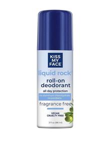 img 4 attached to 🧴 Kiss My Face Liquid Rock Roll-On Deodorant: Fragrance-Free, Unscented - 3 Fl Oz