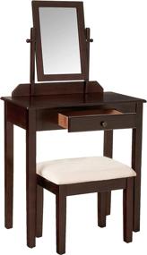 img 2 attached to Frenchi Home Furnishing 3-Piece Vanity Furniture Set