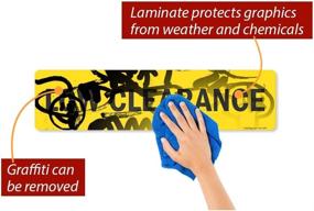 img 2 attached to SmartSign Adhesive Legend Clearance Yellow