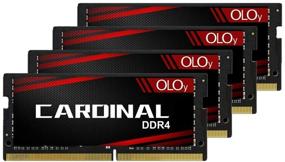 img 2 attached to OLOy DDR4 ОЗУ 4ГБ (1x4ГБ) 2666 МГц CL19 1.2В 260-контактный ноутбучный SODIMM | Идеально подходит для ноутбуков Intel (MD4S042619IZSC)