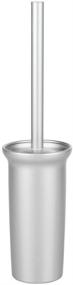 img 4 attached to 🚽 InterDesign Metro Silver Aluminum Toilet Bowl Brush and Holder - Rustproof Bathroom Cleaning Storage