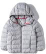 tronjori boys quilted jacket silver logo