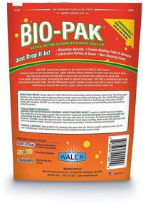 img 3 attached to Walex Bio-Pak RV Black Holding Tank Deodorizer and Digester: Natural Enzyme Formula, Tropical Breeze (10-Pack) - Highly Effective Solution!