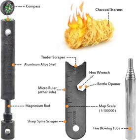 img 3 attached to POLIWELL Emergency Survival Magnesium Backpacking