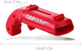 img 2 attached to Beer Cap Gun Launcher Creative Drinking Barbecue Kitchen & Dining