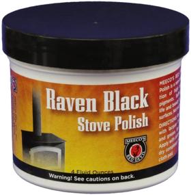 img 1 attached to MEECO'S RED DEVIL 4oz High-Performance Black Stove Polish