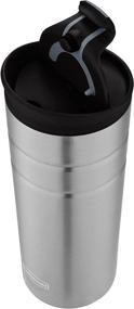 img 1 attached to 🧴 Leak-Proof Thermal Bottle with Flip Lid by Rubbermaid, 16 oz., Black