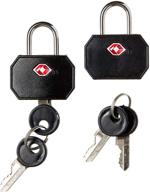 🔒 black lewis n clark padlock: optimized travel accessory logo