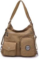 👜 stylish & spacious: karresly handbags shoulder capacity backpack for women's essentials - handbags & wallets combo logo