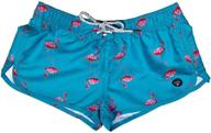 efficient official molokai women's swim trunks: quick-dry, elastic waist, drawstring logo