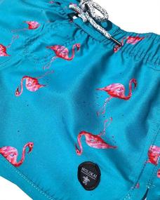 img 2 attached to Efficient Official Molokai Women's Swim Trunks: Quick-Dry, Elastic Waist, Drawstring