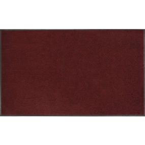 img 1 attached to 🖤 3X5 Red/Black Amazon Basics Cut-Pile Polypropylene Commercial Carpet Vinyl-Backed Mat