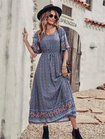 img 3 attached to PRETTYGARDEN Women's Floral Dresses: Stylish & Casual Women's Clothing