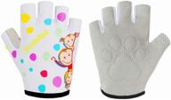 🧗 children's half finger climbing gloves for ages 1-10: boys & girls gymnastics, monkey bars, strong grip gloves for scooters, balance boards, biking, fishing, and outdoor sports logo