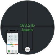 qardiobase2 wifi smart scale and body analyzer: advanced weight, bmi, and body composition monitoring, convenient data storage, tracking, and sharing. free app for ios, android, kindle. compatible with apple health. logo