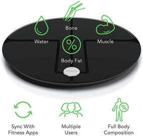 img 2 attached to QardioBase2 WiFi Smart Scale and Body Analyzer: Advanced Weight, BMI, and Body Composition Monitoring, Convenient Data Storage, Tracking, and Sharing. Free App for iOS, Android, Kindle. Compatible with Apple Health.