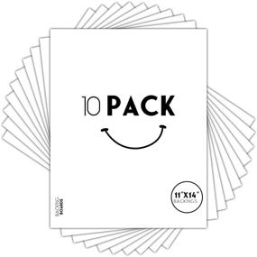 img 4 attached to 🛍️ 10-Pack of 11x14 Backing Boards for Picture Framing by Golden State Art