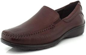 img 4 attached to 👞 Stylish Johnston Murphy Crawford Venetian Tumbled Men's Loafers & Slip-Ons: Timeless Elegance, Ultimate Comfort