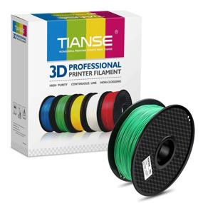 img 3 attached to 🟢 Versatile and Vibrant: TIANSE TPU 98A Flexible 3D Printer Filament in Green