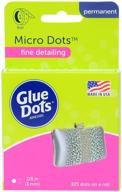 🔵 multicolor acid-free micro glue dots roll (325 count) - 34300-325 logo