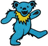 application dancing bear blue patch logo