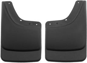 img 4 attached to 🚗 Husky Liners - 57061 Fits 02-08 Dodge Ram 1500, 03-09 Dodge Ram 2500/3500 - No OEM Fender Flares - Rear Mud Guards Black, Custom Fit for Single Rear Wheels