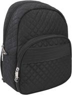 black travelon boho backpack with anti-theft features логотип