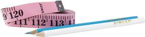 img 3 attached to 📏 SINGER 00310 Лента измерительная и карандаш для маркировки: удобный точный измерительный инструмент