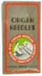 organ sewing machine needles size logo