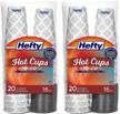 hefty disposable coffee cups lids household supplies logo
