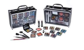 img 1 attached to 💄 Cameo Professional Makeup Set: The Ultimate Reusable Train Case for Beauty On the Go - Ideal for Both Novices and Experts