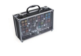 img 3 attached to 💄 Cameo Professional Makeup Set: The Ultimate Reusable Train Case for Beauty On the Go - Ideal for Both Novices and Experts