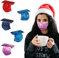 christmas disposable face_masks fashion protection logo