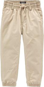 img 4 attached to Kosh Pull Twill Joggers Cadet Boys' Clothing