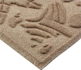 img 2 attached to 🐪 AquaShield Camel Beachcomber Doormat, 2x3 Inches