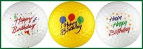 img 2 attached to Разнообразный мяч для гольфа Happy Birthday