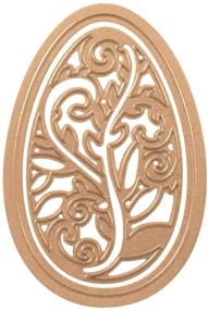 img 2 attached to 🔮 Enhance Your Crafts with Spellbinders S2-053 Die D-Lites Filigree Egg Etched/Wafer Thin Dies